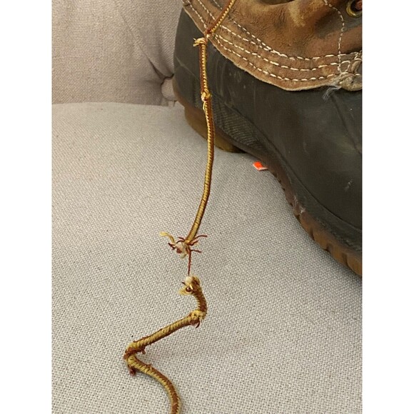 Vintage LL BEAN Waterproof Maine Hunting Boots Mens Size 10 Leather USA made - Picture 5 of 8